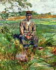 Henri de Toulouse-Lautrec A Laborer at Celeyran painting